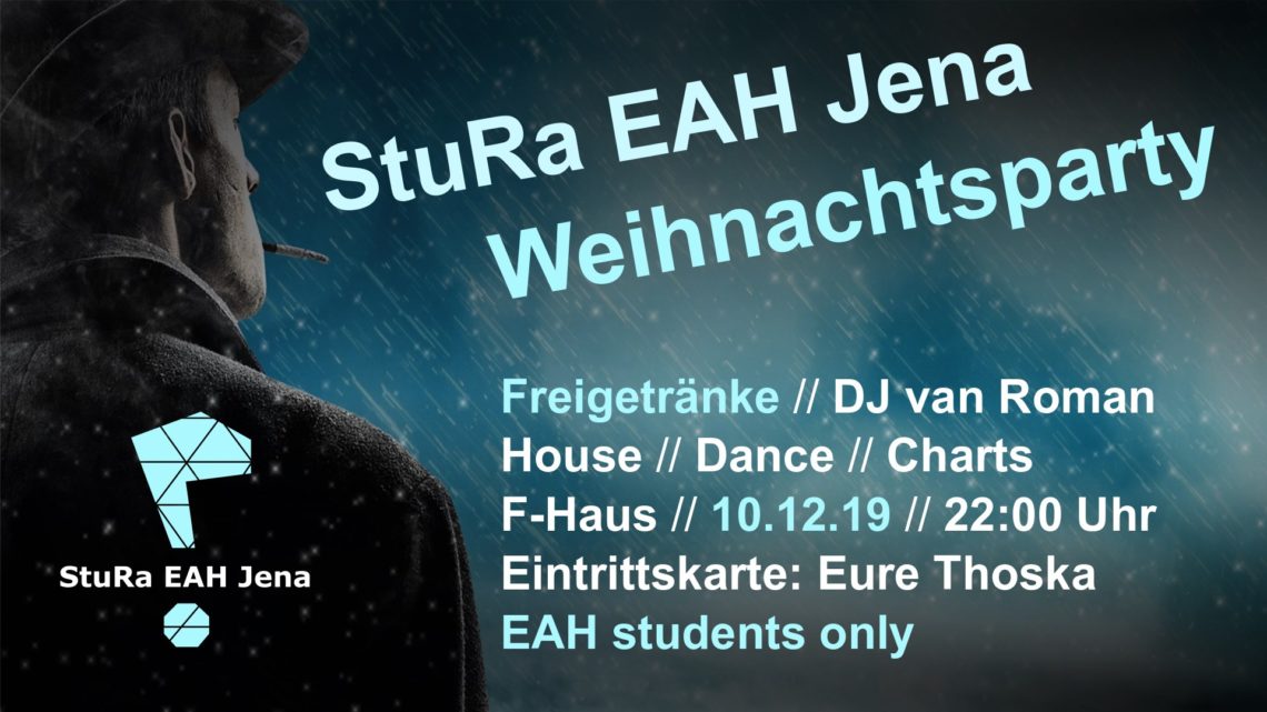 StuRa EAH Jena Weihnachtsparty mit DJ Van Roman